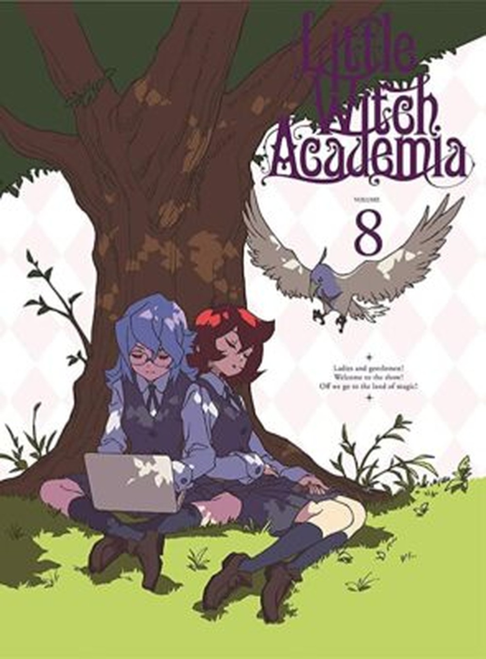 Little Witch Academia Vol.8 First Limited Edition Blu-ray Booklet Card Japan