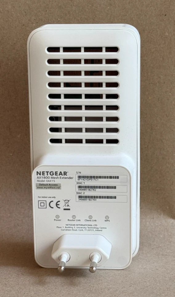 Netgear - AX1800 Mesh Extender - EAX15 - Kundenretour - Bild 3 von 3