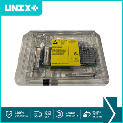 New Quad Port 10GbE RJ45 Marvell Fastlinq PCIe x8 Ethernet Adapter w/ Brackets