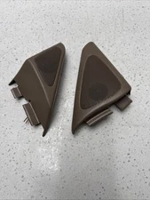 04‑05 Buick LeSabre OEM Front Door Tweeter Speaker Pair LH/RH Brown Trim