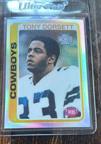 Tony Dorsett #79 2001 Topps Archives card