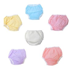 Washable EVA Fabric Diaper Pants Potty Training Underwear for Active Kids