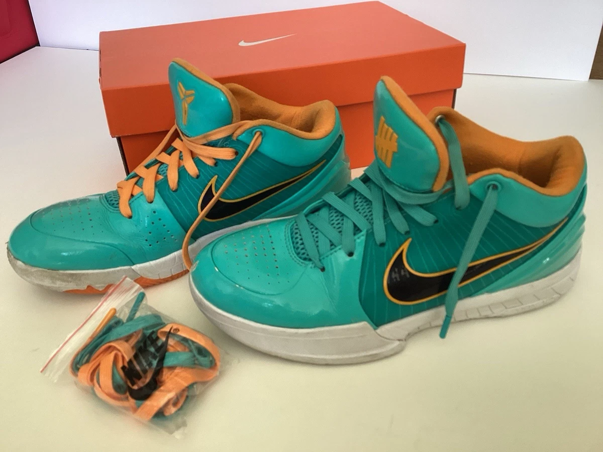 Las mejores ofertas en Nike Undefeated x Kobe 4 Protro Hyper Jade