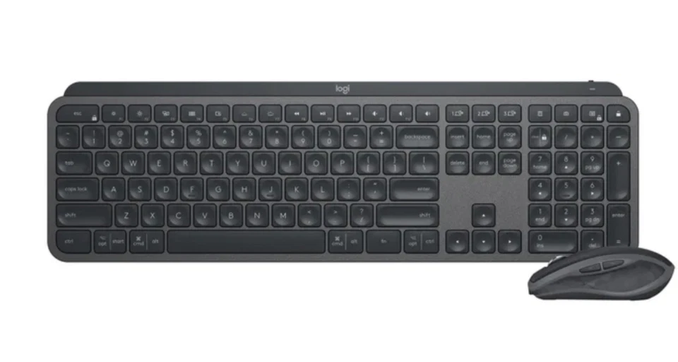 Logitech MX Keys Combo Performance Wireless Keyboard and Mouse 2S PB 920-013372 - Image 3 of 4