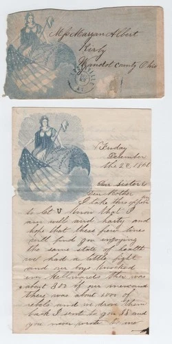 CIVIL WAR LETTER - 15th Ohio Infantry - Battle of Rowlett's Station in Kentucky!