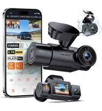 Vantrue N4S 2.7K 3 Channel Dash Cam