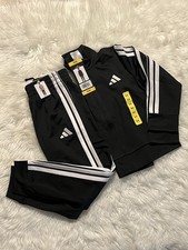 New Adidas Boys, Size 8 Jogger Pants And Jacket Set