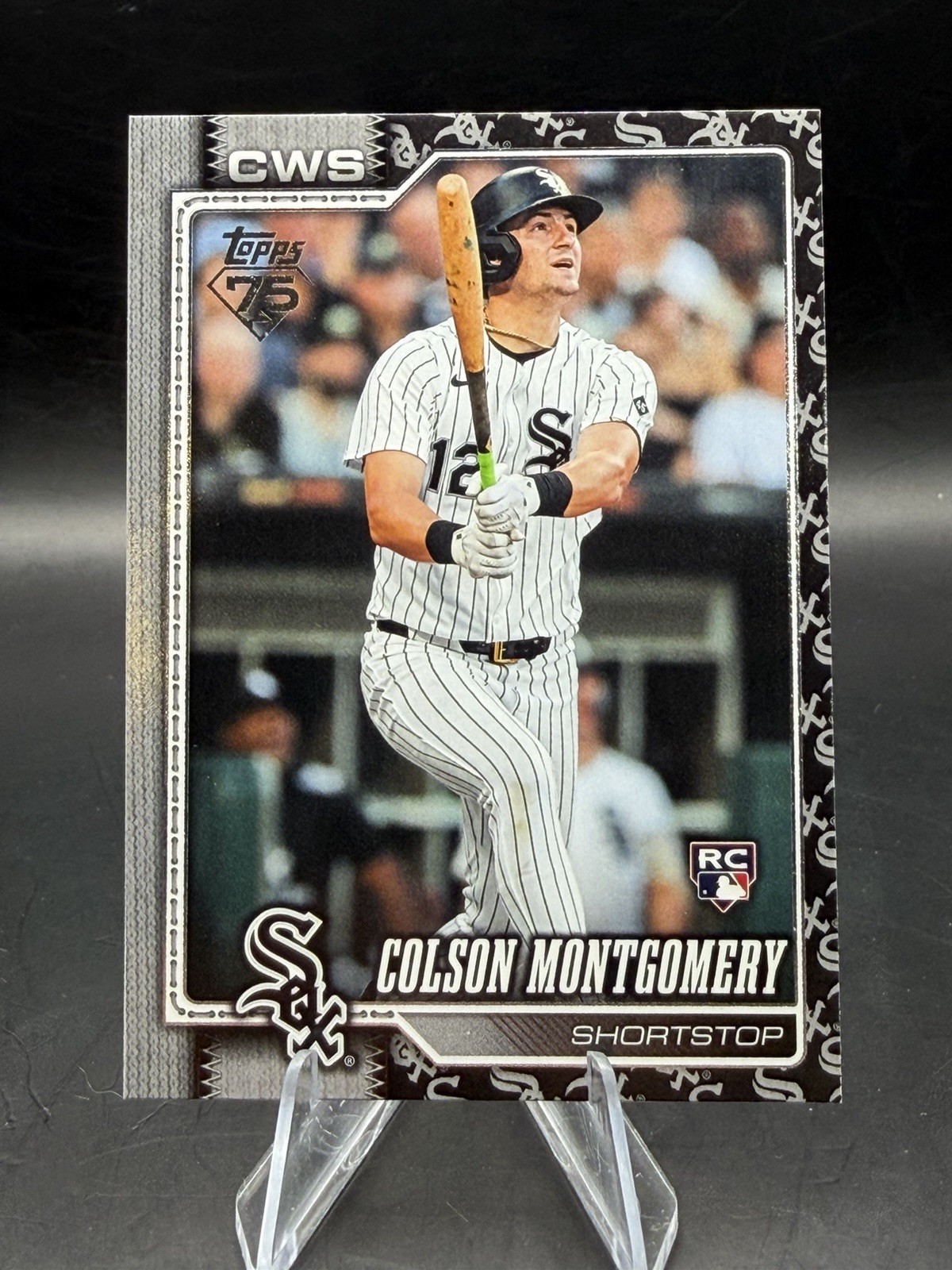 2026 Topps Team Color Border #157 Colson Montgomery Chicago White Sox RC Rookie