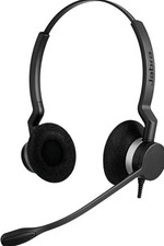 Jabra Biz 2300 Mono Noise Canceling Headset Over-the-Head Black New Open Box