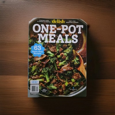 Delish Magazine One -Pot  Meals  63 Super-Easy Recipes  ( 4th Printing)
