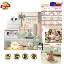 22-Piece Baby Gift Basket  Eco-Friendly BPA-Free  New Mom Essentials