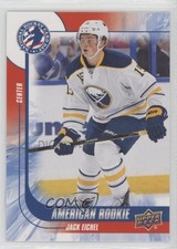 2015 National Hockey Card Day American Rookies Jack Eichel #USA6 Rookie RC e4e. rookie card picture