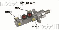 Metelli Hauptbremszylinder 05-0361 FüR CitroËN Peugeot