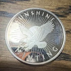 Sunshine Mint .999 Fine Silver Round Half Troy Ounce Bullion 1/2 oz Collectible