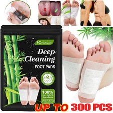 10-300X Detox Foot Patches Foot Pads Body Toxins Feet Slimming Deep Cleansing