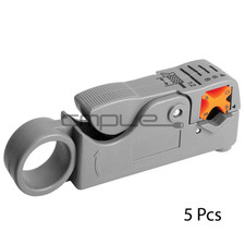 Rotary Coaxial Cable Wire Stripper Cutter Stripper Cord Tool RG6 RG58 RG59 5PCS
