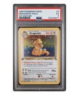 Pokémon Dragonite 4/62 Fossil 1st Edition Holo Rare PSA 5 1999 English