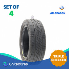 Set Of 4 Used 21555r17 Continental Controlcontact Tour M As Ev 19ovg