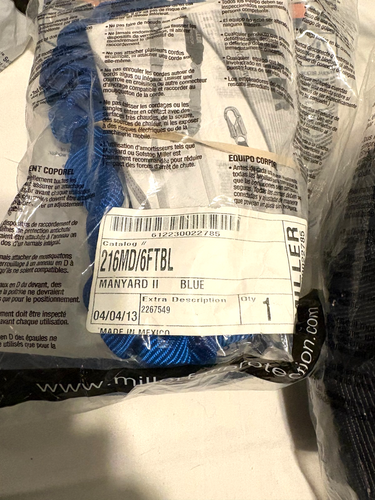 Honeywell Miller Duraflex Python( Ultra Full Body Harness, L/Xl +TURBO LITE+++ - Picture 7 of 14