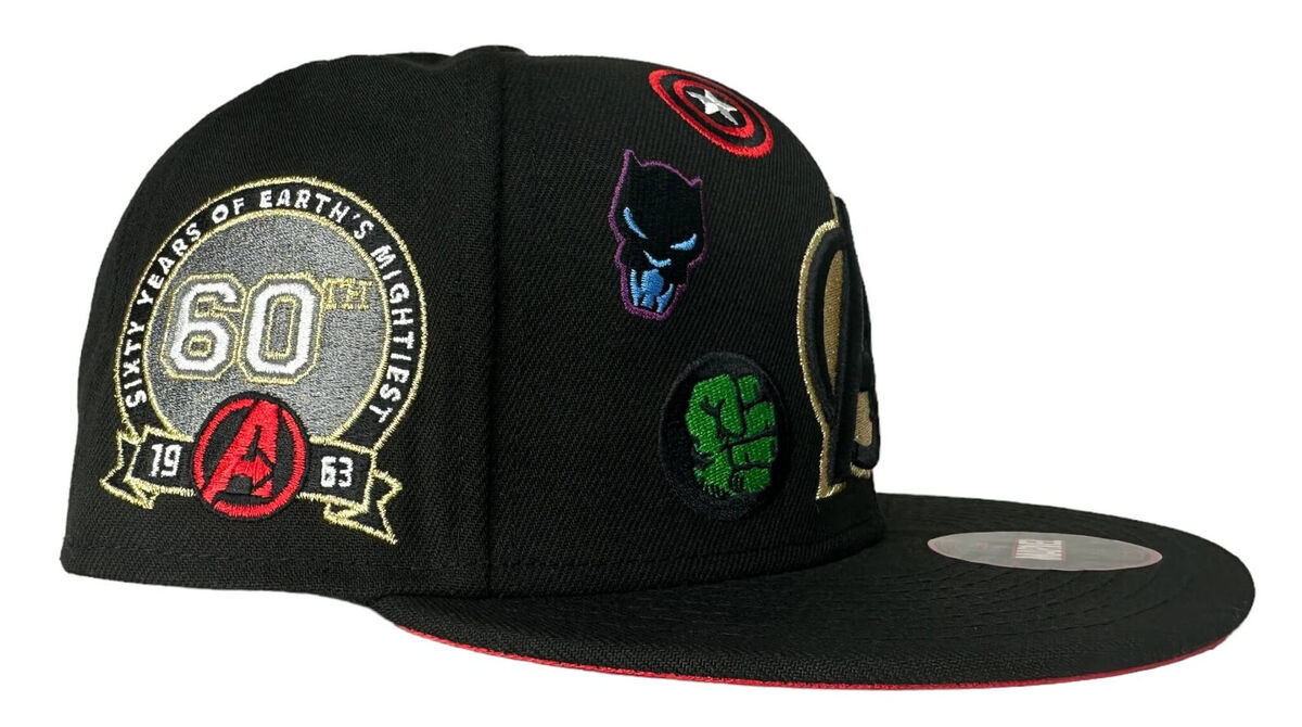Lids Exclusive Marvel Avengers 60th Anniversary All-Over Lids Exclusive Marvel Avengers 60th Anniversary All-Over
