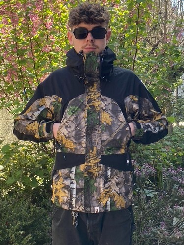 Bape by A Bathing Ape Autumn Realtree Leaf Style Camo Print Utility Ski Jacket M - Picture 11 of 12