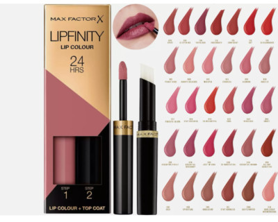 MAX FACTOR LIPFINITY VERSCHIEDENE FARBEN