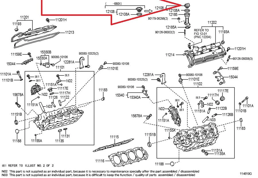 11-15 SCION TC BASE 2D CUPÉ MOTOR ACEITE FLUIDO TAPA FABRICANTE DE EQUIPOS ORIGINALES NUEVO Foto 4 de 4