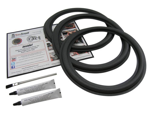 JL AUDIO 12W0 12W3 12W6 12 Triple Subwoofer Foam Edge Repair Kit FSK12J G1N
