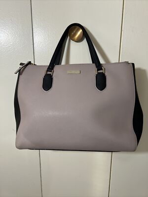 Kate Spade New York Cedar Street Harmony Color Block Tote Bag Black/Tan