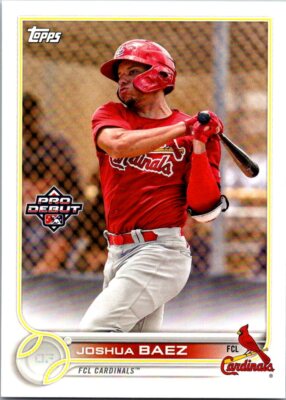 2022Topps Pro Debut#PD-40Joshua BaezFCL Cardinals