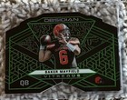 2019 Panini Obsidian Football Electric Etch Green Baker Mayfield #TV-8