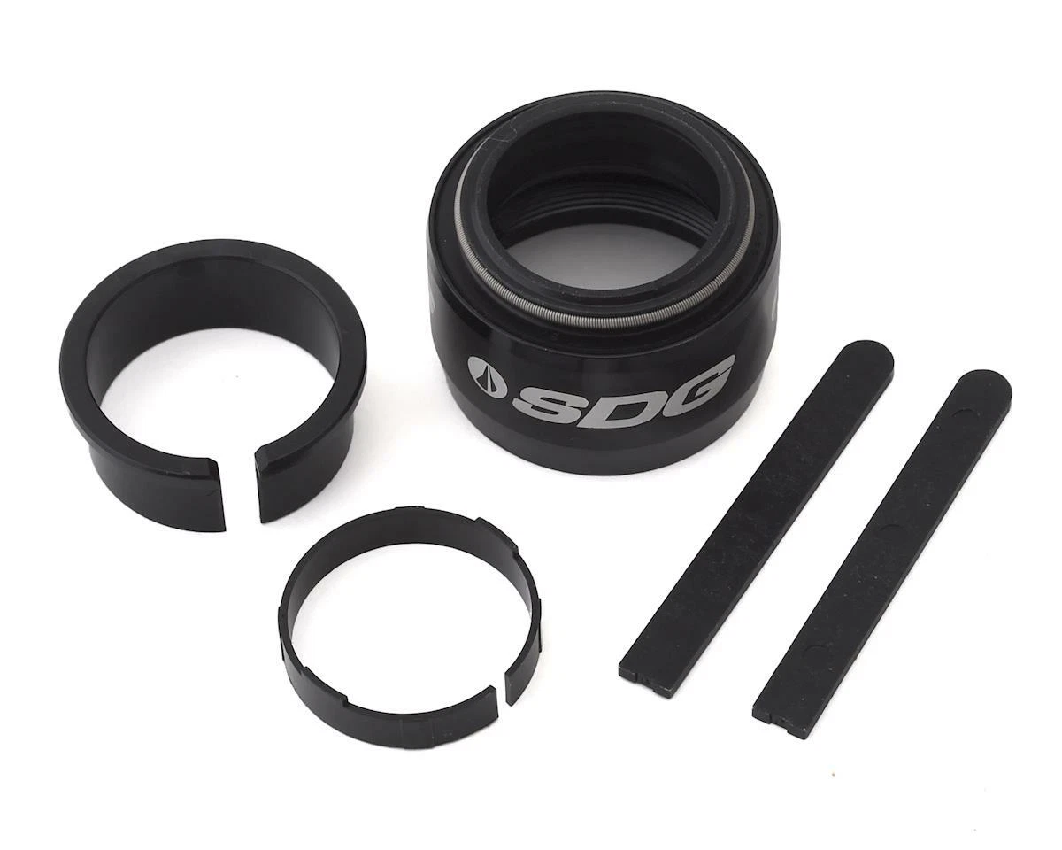 SDG Tellis Seatpost Collar and Keyway Assembly Black 09492