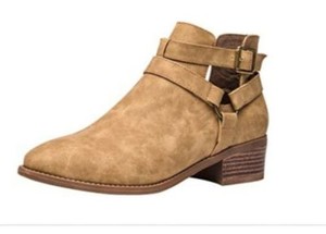 short boots low heel