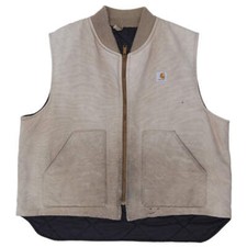 Vintage Carhartt Quilt Lined Work Vest