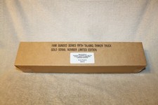 1998 Sunoco Talking Tanker Toy Truck Gold Serial Numbered Limited #0815 SEALED