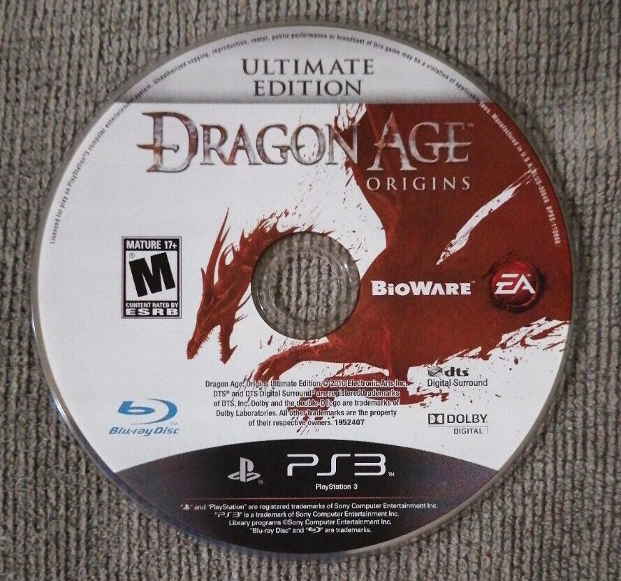 Dragon Age Origins: Ultimate Edition - Playstation 3