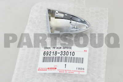 6921833010 Genuine Toyota COVER, FRONT DOOR OUTSIDE HANDLE, LH