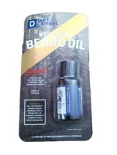 Duke Cannon Supply Co Best Damn Beard Oil Redwood Travel Size 0.5 Oz