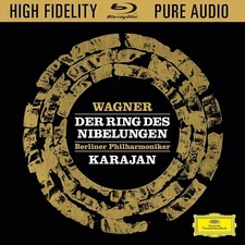 Wagner, Berliner Philharmoniker, Karajan –Der Ring Des Nibelungen Blu-ray CD NEW