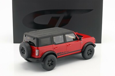 FORD BRONCO Wildtrak 4-Doors 2021 Red - 1/18 - GT SPIRIT | eBay