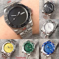 NH36A Men's Automatic Watch 40mm Week/Date Sapphire Crystal Jubilee Bracelet