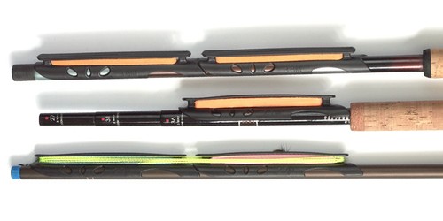 1 Stck. 12 Fuß Tenkara mono gefaltete Führungslinie eingebaut 2 mm Tippet Ring + 2 Linien Wickler #36 - Bild 8 von 8
