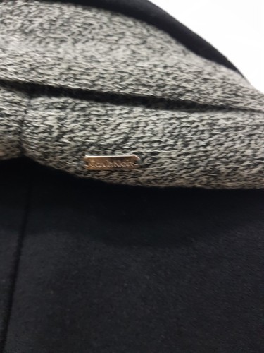 CALVIN KLEIN Wool Cashmere Blend Peacoat With Free Infinity Scarf XS RRP £275 - Picture 7 of 8