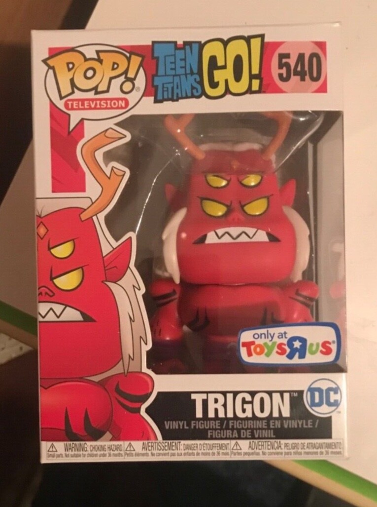 Funko Teen Titans Go Dc Trigon #540 Exclusivo De Toys R Us