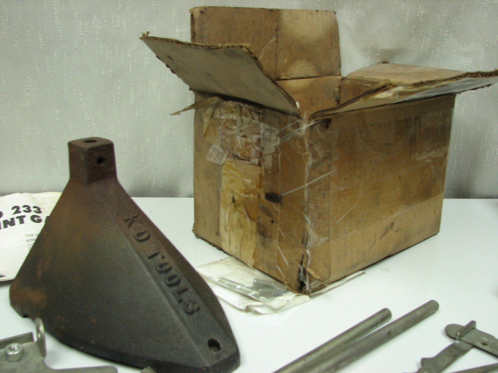 Old Antique Flathead ford Era KD Tools No. 233 Ball Joint Inspection