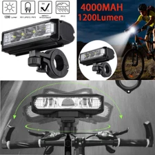 Waterproof Super Bright LED Bike Light USB Rechargeable Bicycle Front Headlight