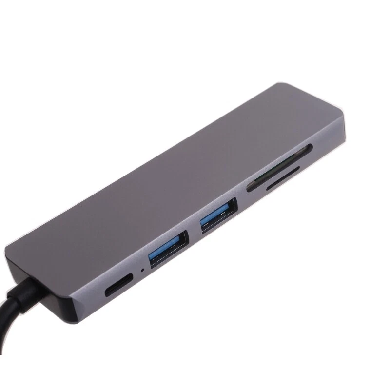 USB C to USB Hub Type C/USB to USB Multiport Adapter Aluminum Card Reader Type C USB C to USB Hub Type C/USB to USB Multiport Adapter Aluminum Card Reader Type C