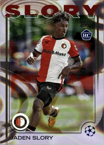 Topps UCC Flagship 2024/25 Jaden Slory Flowfractor Parallel Card #160