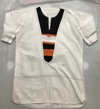 Men's African White Polo Size Small