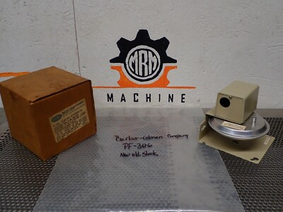 #ad #ad Barber Colman PF 306 Floating Differential Pressure Air Flow Switch New See Pics $199.99